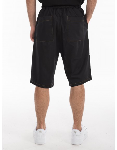 BLACK CIRCUS Jean βερμούδα BRMU3014S Μαύρο BLACK CIRCUS - 4