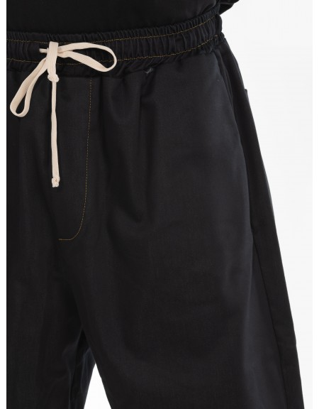 BLACK CIRCUS Jean βερμούδα BRMU3014S Μαύρο BLACK CIRCUS - 5