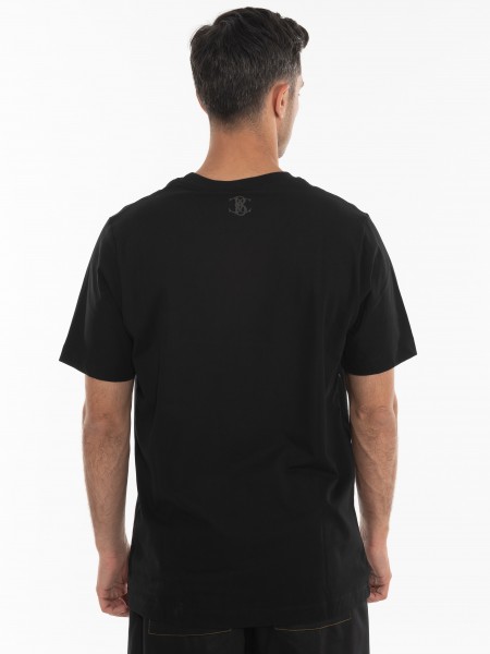 BLACK CIRCUS Jean Πουκάμισο κοντομάνικο CAU3024S Μαύρο BLACK CIRCUS - 9