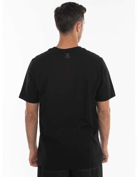 BLACK CIRCUS Jean Πουκάμισο κοντομάνικο CAU3024S Μαύρο BLACK CIRCUS - 9