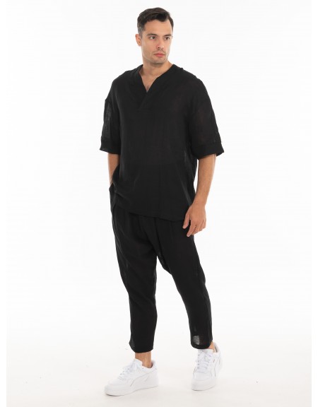 1.IX Shirt K24-1.iIX1004 Black 1.IX - 6