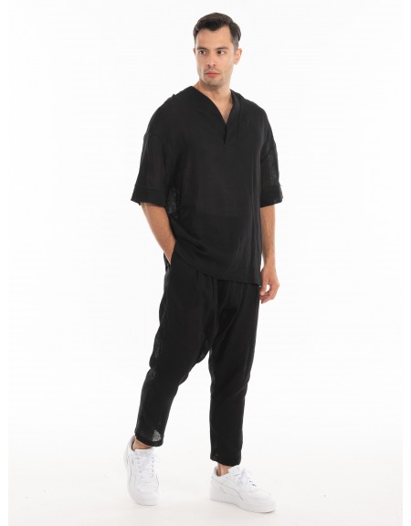 1.IX Shirt K24-1.iIX1004 Black 1.IX - 7