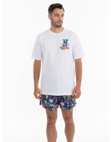 OVER-D T-shirt OE1S2S4T28 Λευκό OVER-D - 6