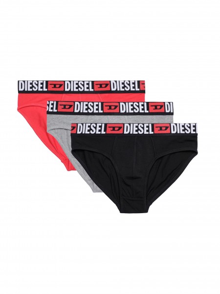 DIESEL Boxer briefs (pack of 3) 00SH05-0DDAI-ES326 Red - Gray - Black DIESEL - 1