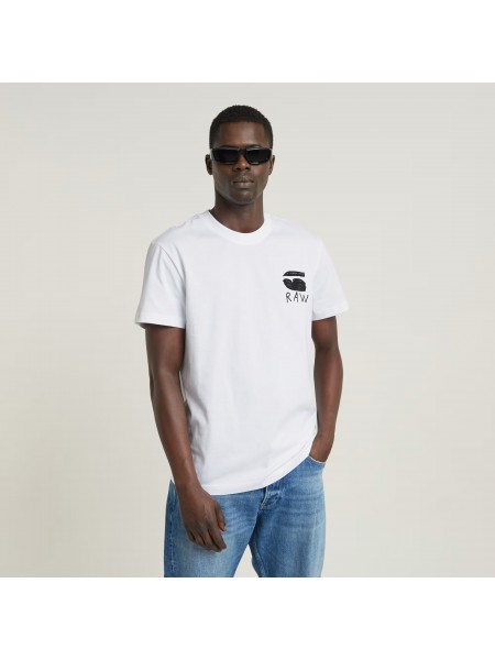 G-STAR RAW T-shirt D25700-336-110 White G-STAR RAW - 4