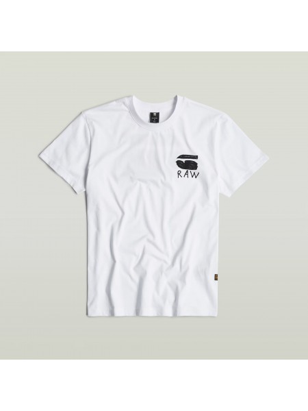 G-STAR RAW T-shirt D25700-336-110 White G-STAR RAW - 6