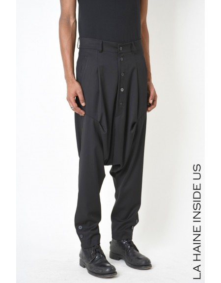 LA HAINE Pants A24033BLM195 Black LA HAINE - 6
