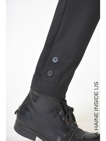 LA HAINE Pants A24033BLM195 Black LA HAINE - 8