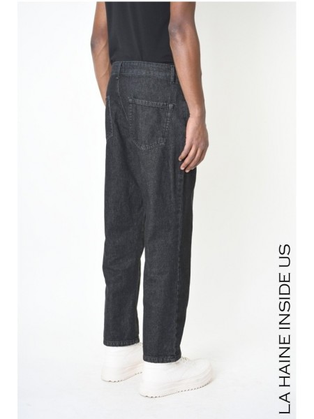 LA HAINE Jean Pants A24033XLM220 Black LA HAINE - 4