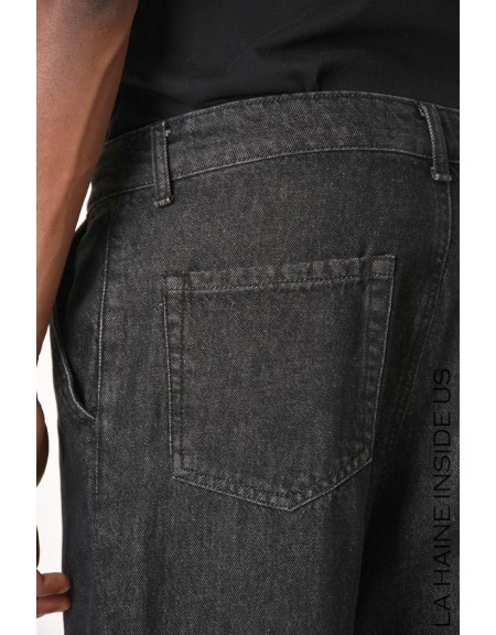 LA HAINE Jean Pants A24033XLM220 Black LA HAINE - 7