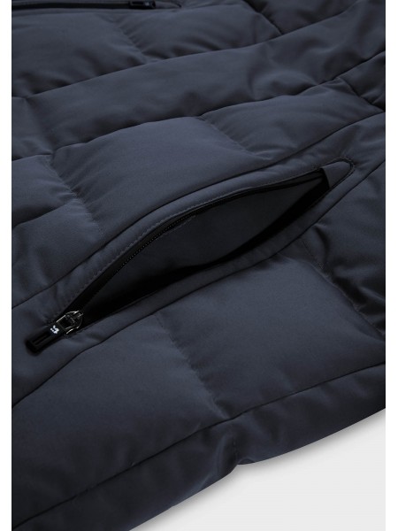 KRAKATAU Parka jacket QM488-1 PLANCK LINER PARKA Black KRAKATAU - 4