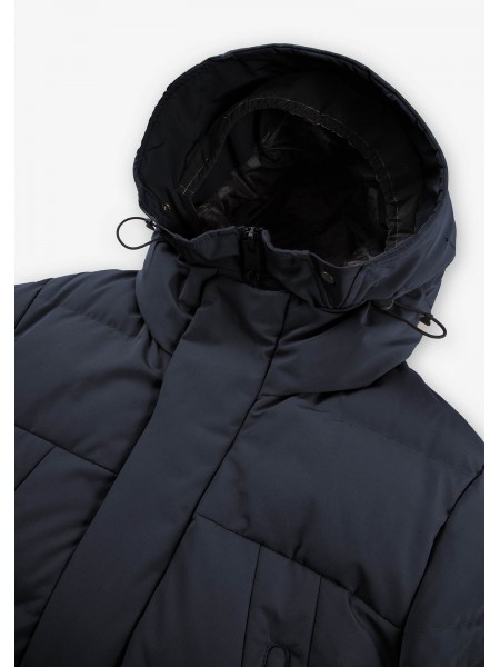 KRAKATAU Parka jacket QM488-1 PLANCK LINER PARKA Black KRAKATAU - 6