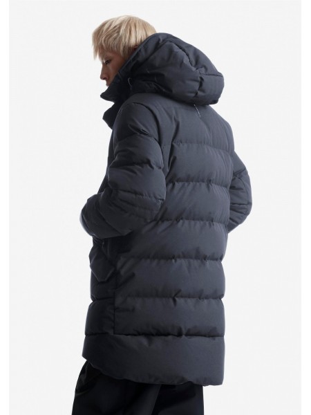 KRAKATAU Parka jacket QM488-1 PLANCK LINER PARKA Black KRAKATAU - 10