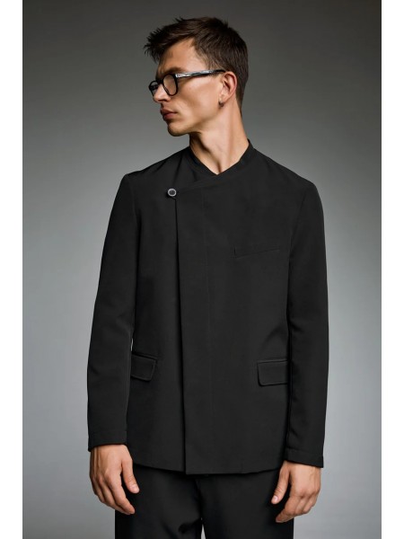 DIVERSE Cross-breasted jacket 24541591456 Black DIVERSE - 1