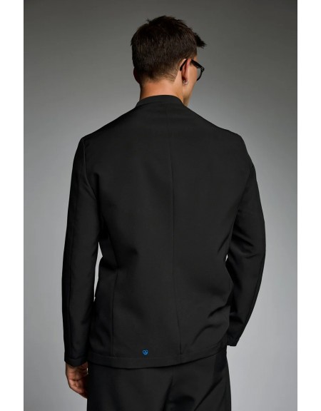 DIVERSE Cross-breasted jacket 24541591456 Black DIVERSE - 3