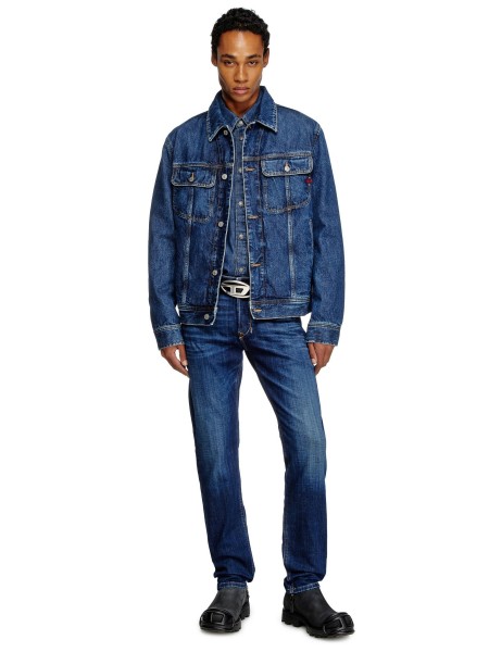 DIESEL Jean παντελόνι 00SU1W-09L62-01 LOW WAIST TAPERED LEG Μπλε DIESEL - 2
