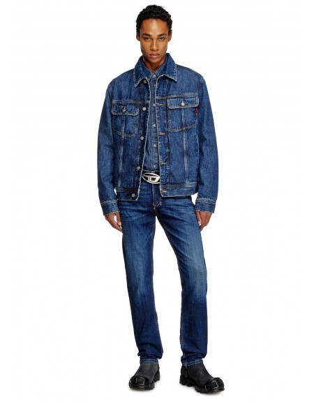 DIESEL Jean παντελόνι 00SU1W-09L62-01 LOW WAIST TAPERED LEG Μπλε DIESEL - 2