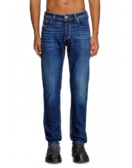 DIESEL Jean παντελόνι 00SU1W-09L62-01 LOW WAIST TAPERED LEG Μπλε DIESEL - 3
