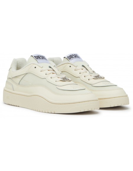 DIESEL Sneaker shoe s-oval skate low Y03511 P8123 T1002 White DIESEL - 1