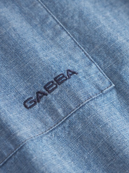 GABBA Πουκάμισο Jens Over Topaz LS Μπλε GABBA - 7