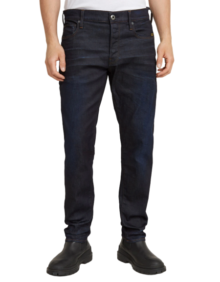 G-STAR RAW Jean Παντελόνι 51003-7209-89 3301 REGULAR TAPERED Μπλε - Μαύρο G-STAR RAW - 1