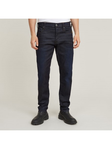 G-STAR RAW Jean Παντελόνι 51003-7209-89 3301 REGULAR TAPERED Μπλε - Μαύρο G-STAR RAW - 3