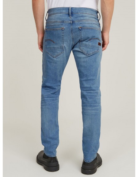 G-STAR RAW Jean Pants D06761-8968-8436 D-STAQ 5-PKT SLIM ELTO SUPERSTRECH Light Blue G-STAR RAW - 2