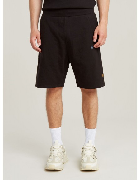 G-STAR RAW Βερμούδα D26281-D566-6484 NIFOUS SW SHORT DRY ASHOR SWEAT Μαύρο G-STAR RAW - 1