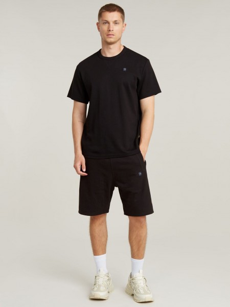 G-STAR RAW Βερμούδα D26281-D566-6484 NIFOUS SW SHORT DRY ASHOR SWEAT Μαύρο G-STAR RAW - 2