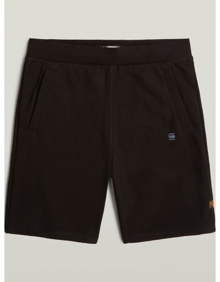 G-STAR RAW Βερμούδα D26281-D566-6484 NIFOUS SW SHORT DRY ASHOR SWEAT Μαύρο G-STAR RAW - 7