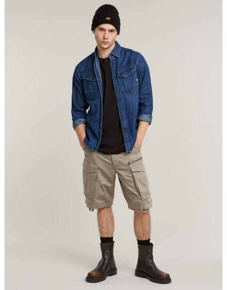 G-STAR RAW Cargo Bermuda Shorts D08566-5126-239 ROVIC ZIP RELAXED Beige G-STAR RAW - 2