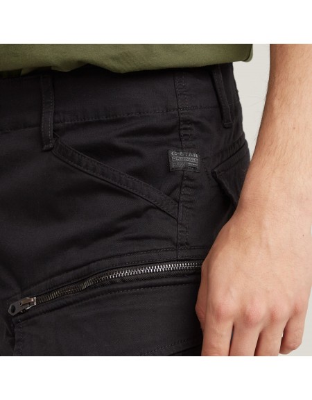 G-STAR RAW Βερμούδα Cargo D08566-D909-6484 ROVIC ZIP RELAXED Μαύρο G-STAR RAW - 6