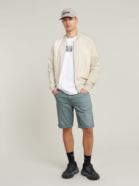 G-STAR RAW Ζακέτα Φούτερ D26445-D395-1603 WOOVEN MIX RELAXED SW Μπεζ G-STAR RAW - 4