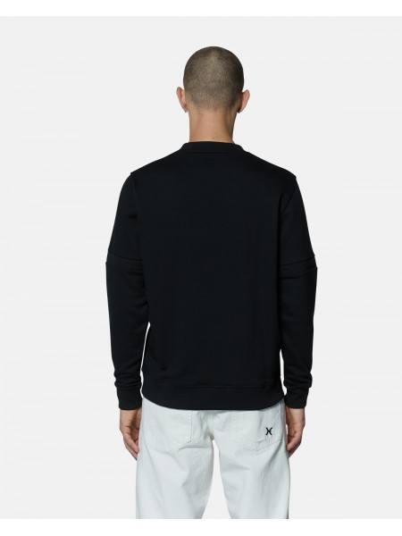 JOHN RICHMOND Φούτερ UMP25211FE CHILIS Μαύρο JOHN RICHMOND - 4