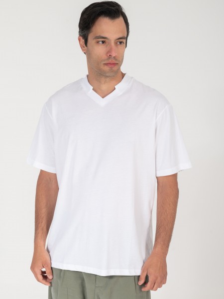 NINETEEN T-shirt K25-1045 Λευκό NINETEEN - 1