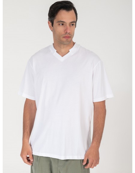 NINETEEN T-shirt K25-1045 Λευκό NINETEEN - 1