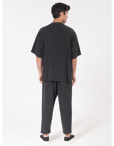 NINETEEN Pants K25-1024 Black NINETEEN - 5