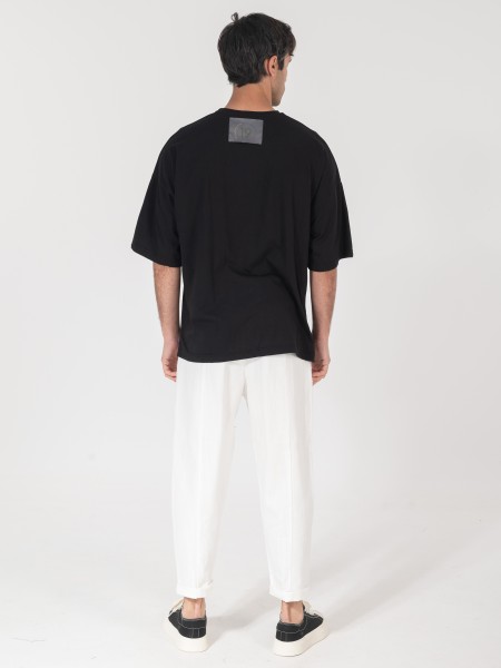 NINETEEN Pants K25-1003 White NINETEEN - 8