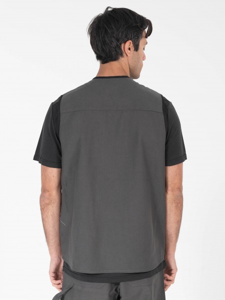 NINETEEN Γιλέκο K25-1051 Γκρι NINETEEN - 2