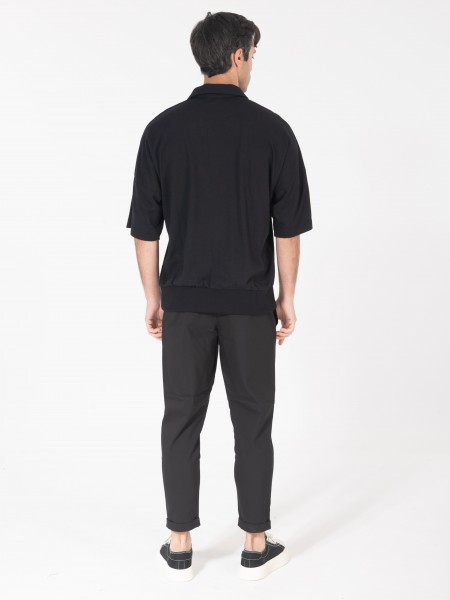 NINETEEN Polo shirt K25-1031 Black NINETEEN - 6