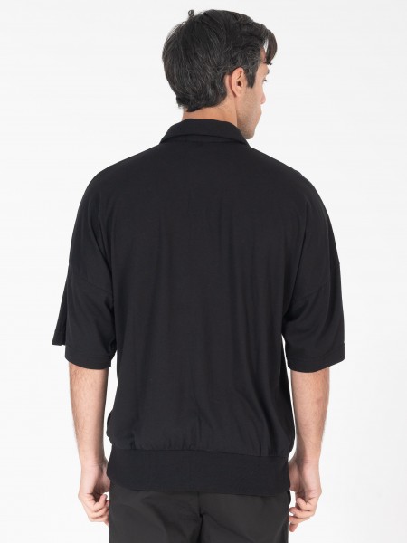 NINETEEN Polo shirt K25-1031 Black NINETEEN - 2
