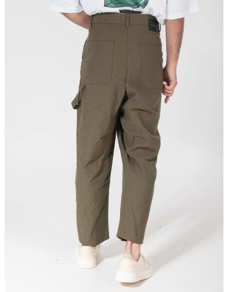 NINETEEN Five-pocket trousers K25-1010 Olive NINETEEN - 2
