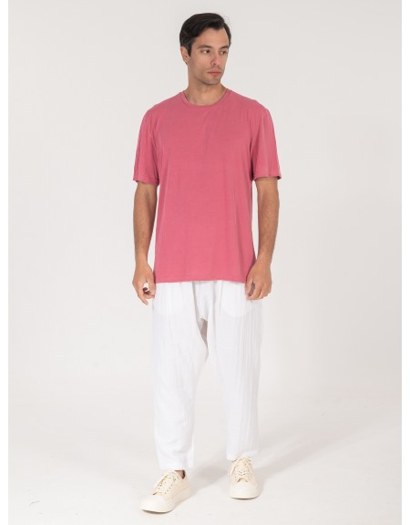 NINETEEN T-shirt K25-1016 Ροζ NINETEEN - 1