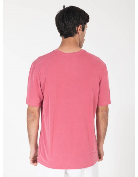 NINETEEN T-shirt K25-1016 Ροζ NINETEEN - 4