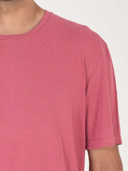NINETEEN T-shirt K25-1016 Ροζ NINETEEN - 5