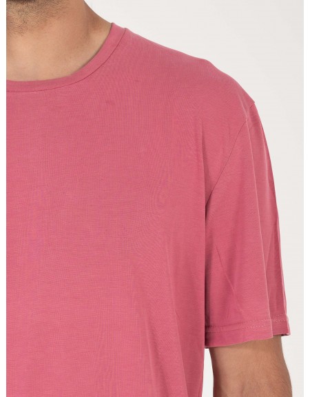 NINETEEN T-shirt K25-1016 Ροζ NINETEEN - 5