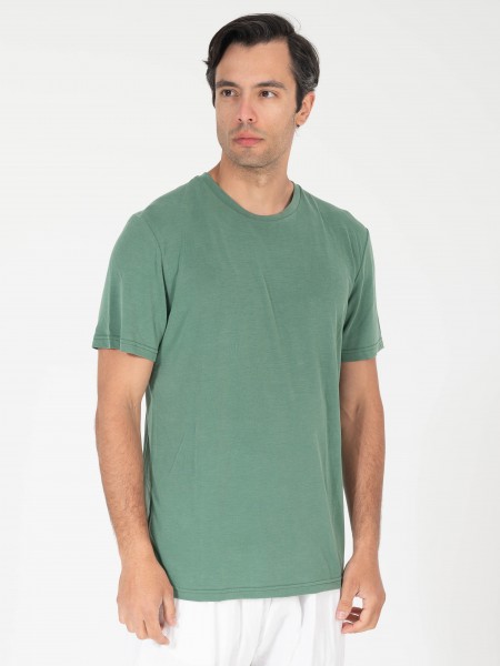 NINETEEN T-shirt K25-1016 Πράσινο NINETEEN - 1