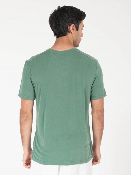 NINETEEN T-shirt K25-1016 Πράσινο NINETEEN - 2