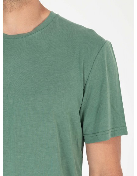 NINETEEN T-shirt K25-1016 Πράσινο NINETEEN - 3