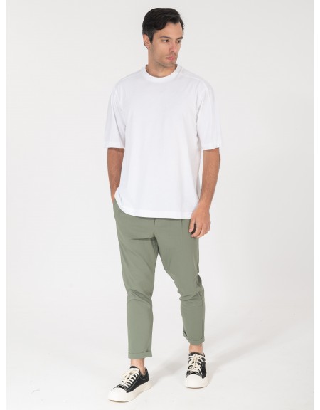 NINETEEN T-shirt K25-1016 Λευκό NINETEEN - 1